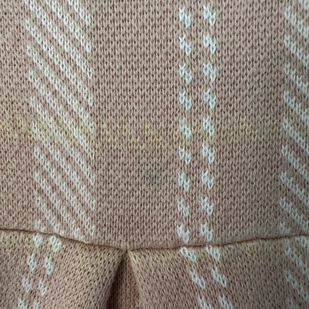 Tahari Girls' Pink Plaid Faux Fur Collar Dress Coat (1096) - Picture 9 of 13